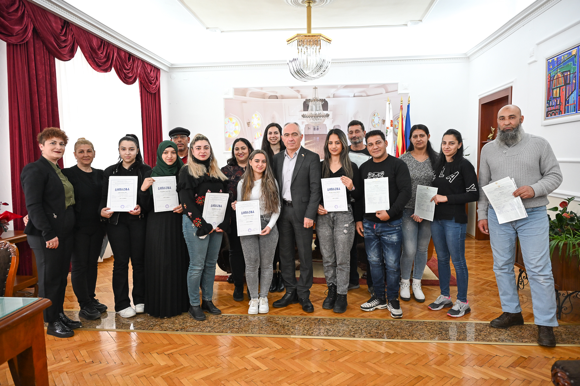 Општина Битола додели дипломи на 18 лица преку РОМАКТЕД Програма Фаза II
