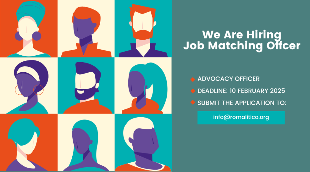Call For Position Call for Job Matching Officer | Romalitico